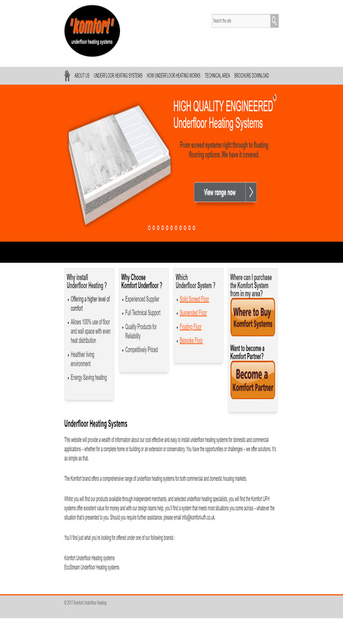 Underfloor Heating System screenshot 1